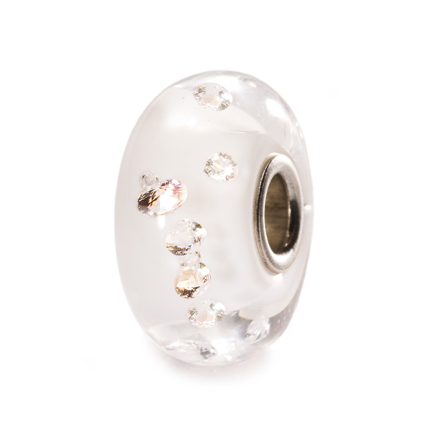 Expo International Glasperlen, 8 Mm Weiß | Ca. 100 Stück Pro Strang Für Schmuck & Bastelprojekte