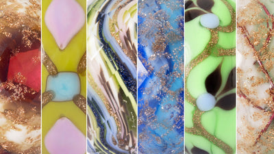 People's Uniques 2025 schimmernde Glasbeads in leuchtenden Farben