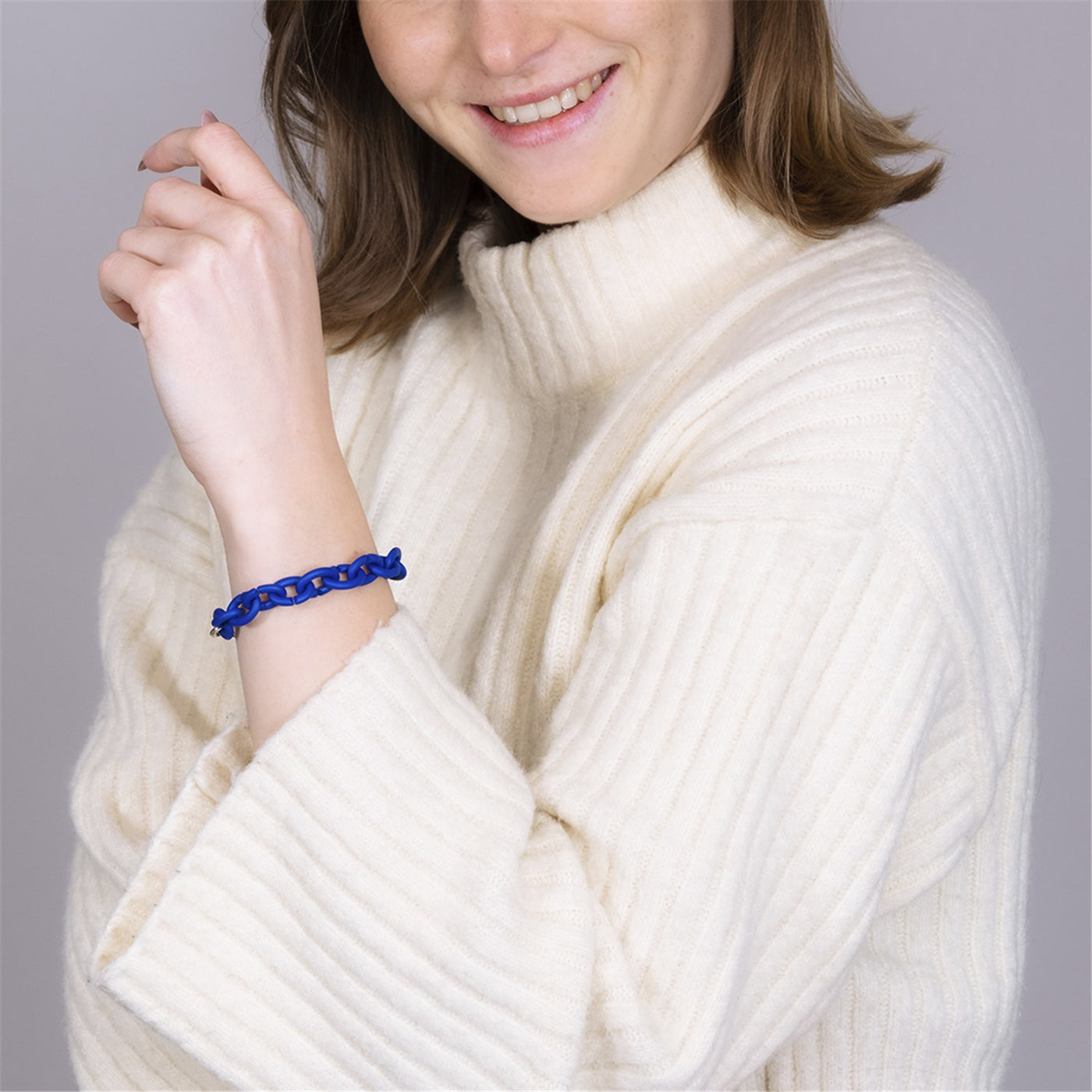 Cobalt Blue Silver Bracelet