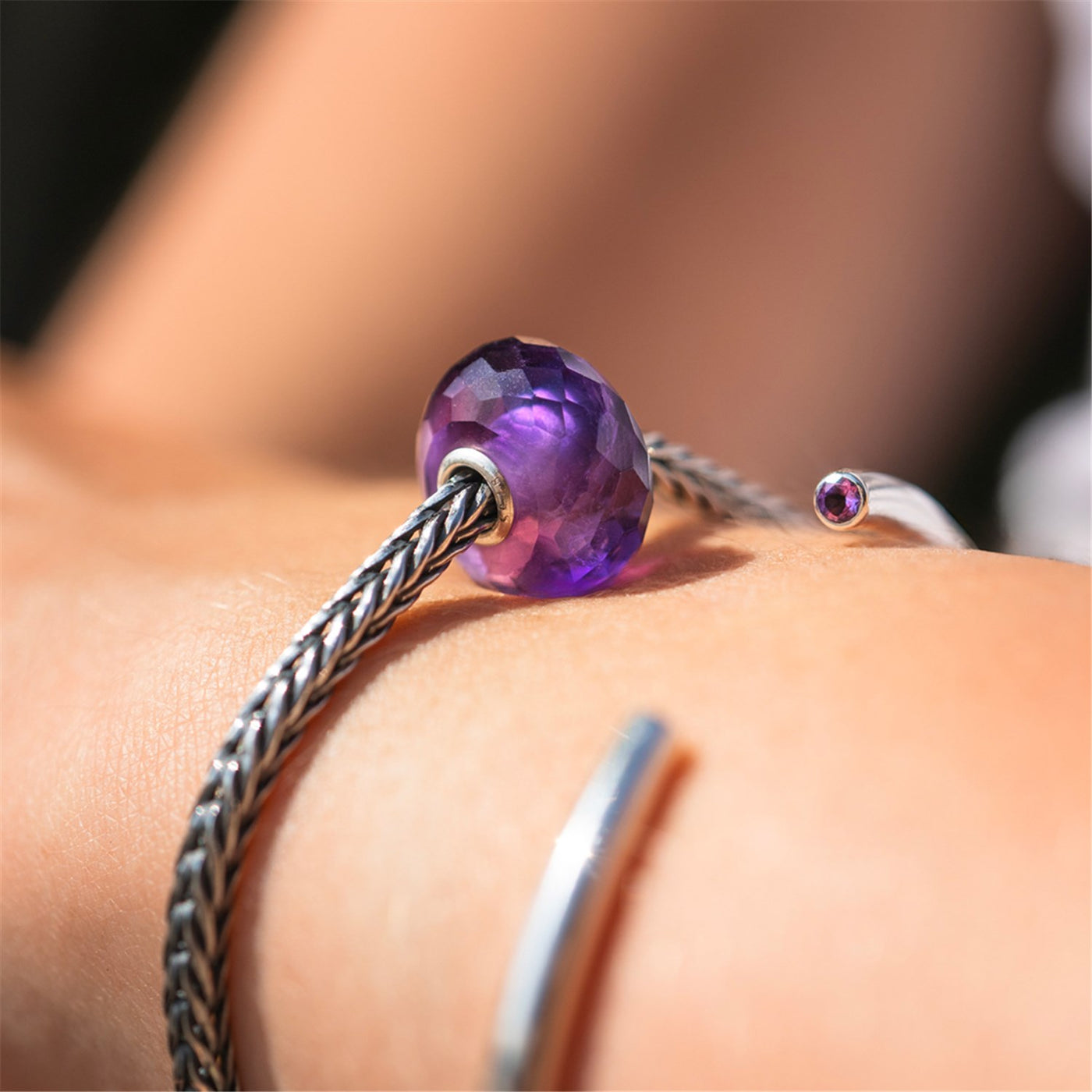 Power Amethyst Armspange