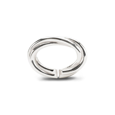 Triple Tangle, Single Silver Link
