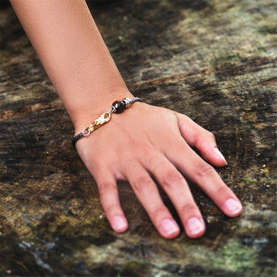 Golden Phoenix Feather Bracelet TAGBO-02241