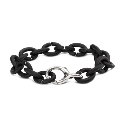 Black Silver Bracelet