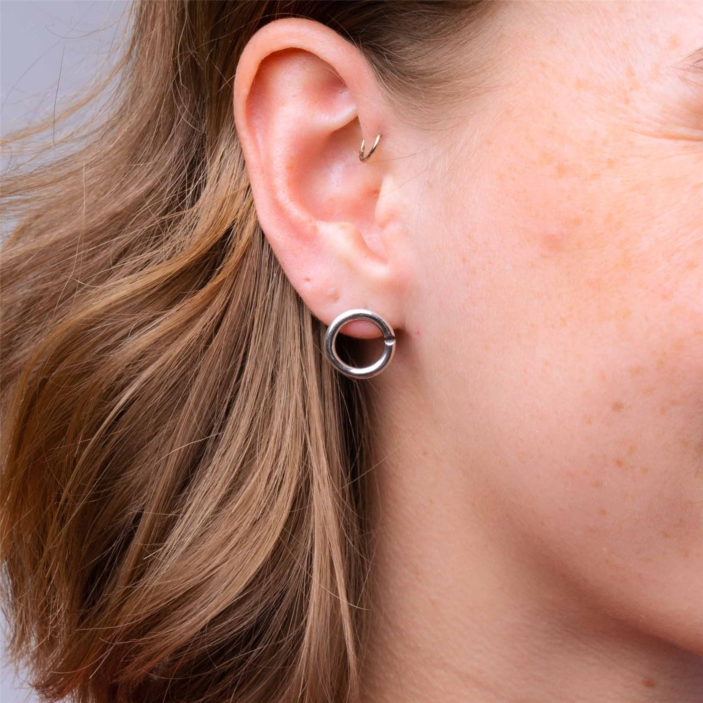 Basic Ohrring, Silber