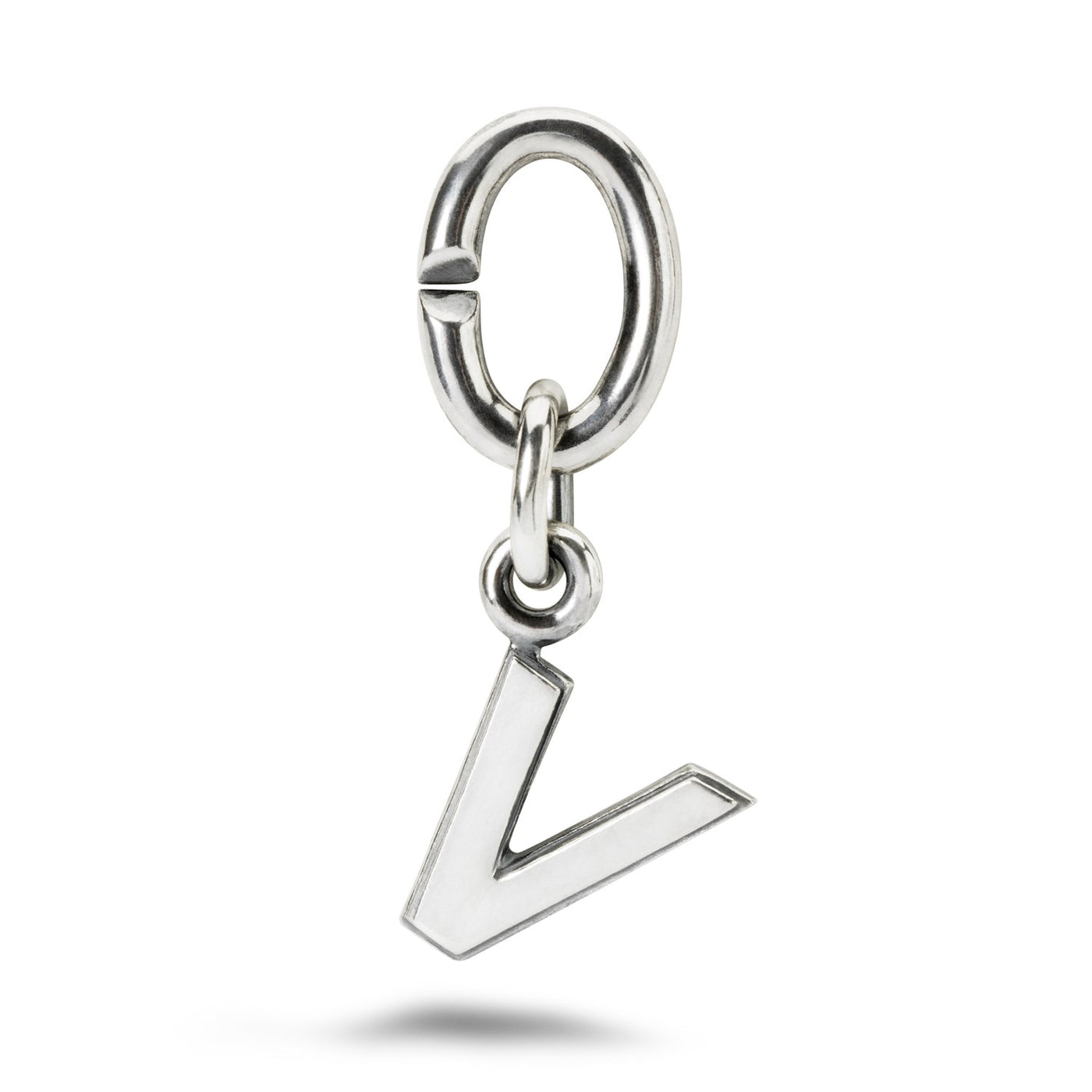 V, Single Silber Link