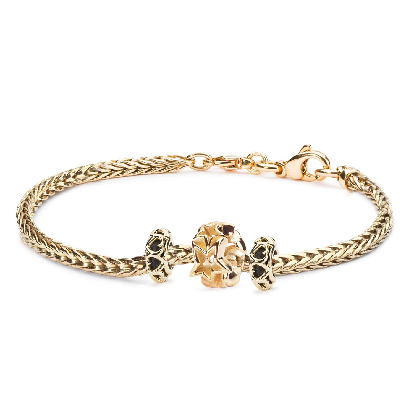 Herzen in Hülle und Fülle Armband, Gold