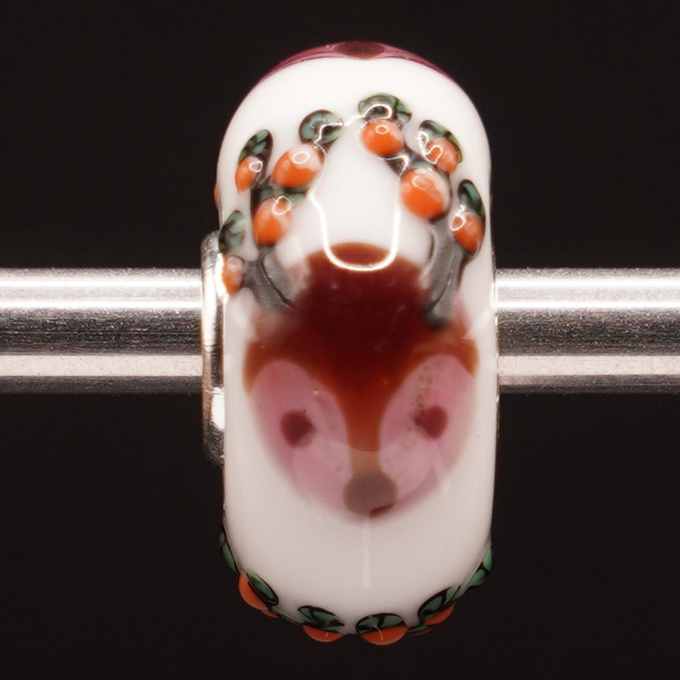 Weißes Rentier Winter Unique