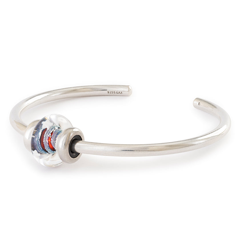 Sterntaler Deutschland Bead an Armspange mit Silber Spacer