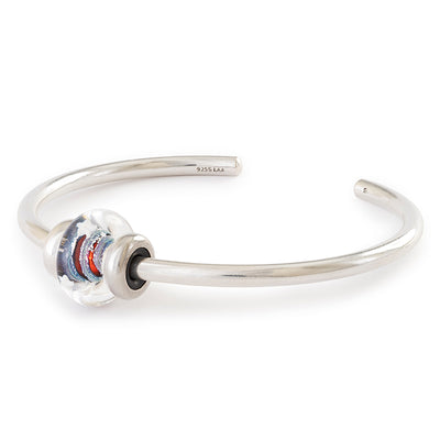Sterntaler Deutschland Bead an Armspange mit Silber Spacer