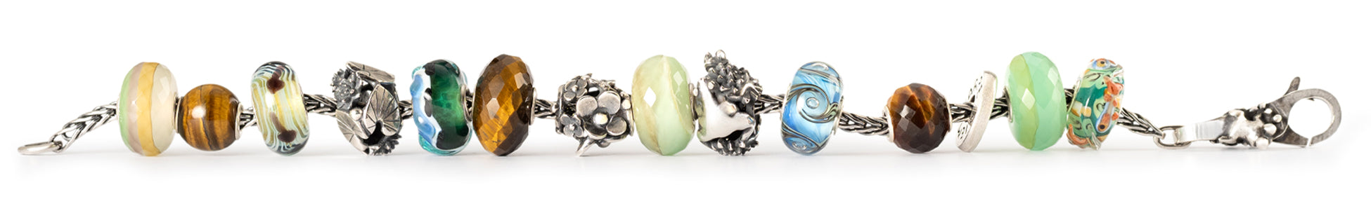 Trollbeads Frühjahrskollektion 2025 komplettes Armband