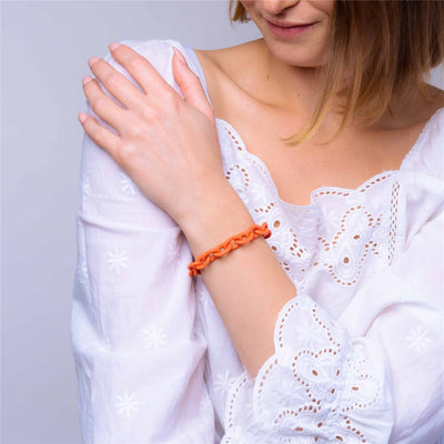 Soft Apricot Bronze Bracelet