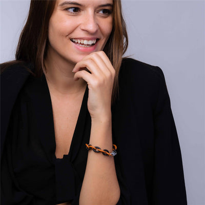 Gruseliges Kürbisarmband, 21 cm