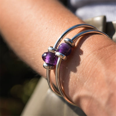 Runder Amethyst