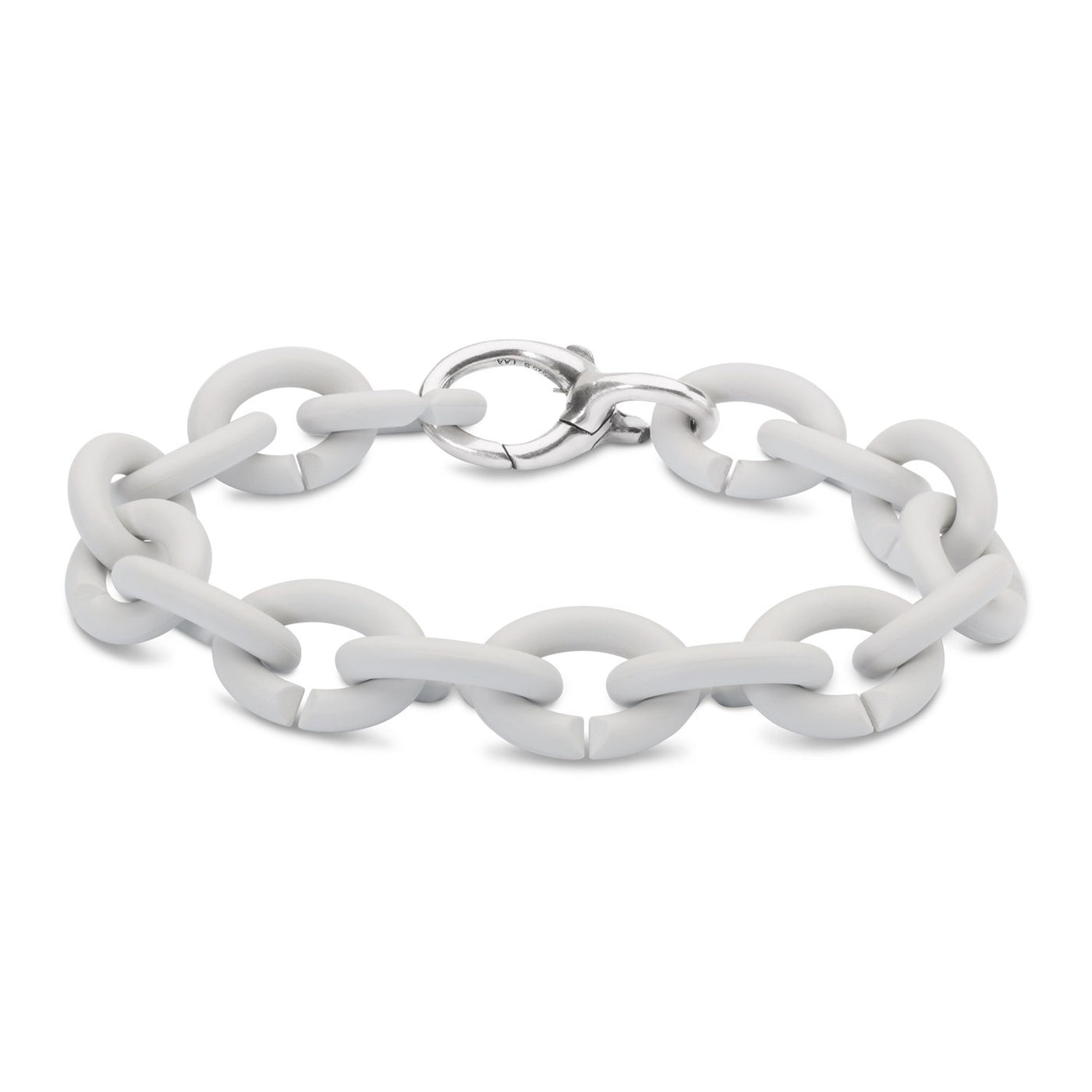 Hellgrau Silber Armband