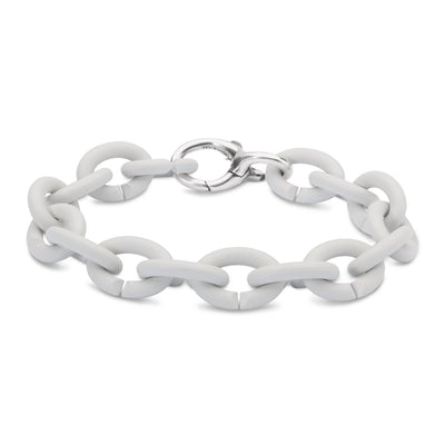 Hellgrau Silber Armband