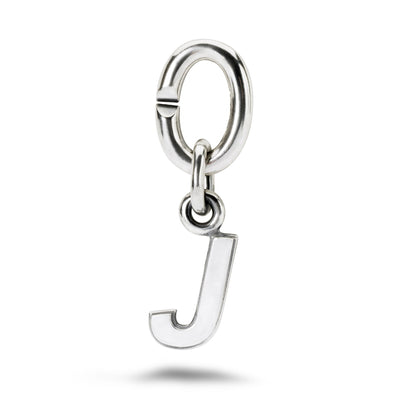 J, Single Silber Link