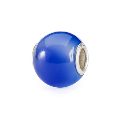 Runder blauer Achat
