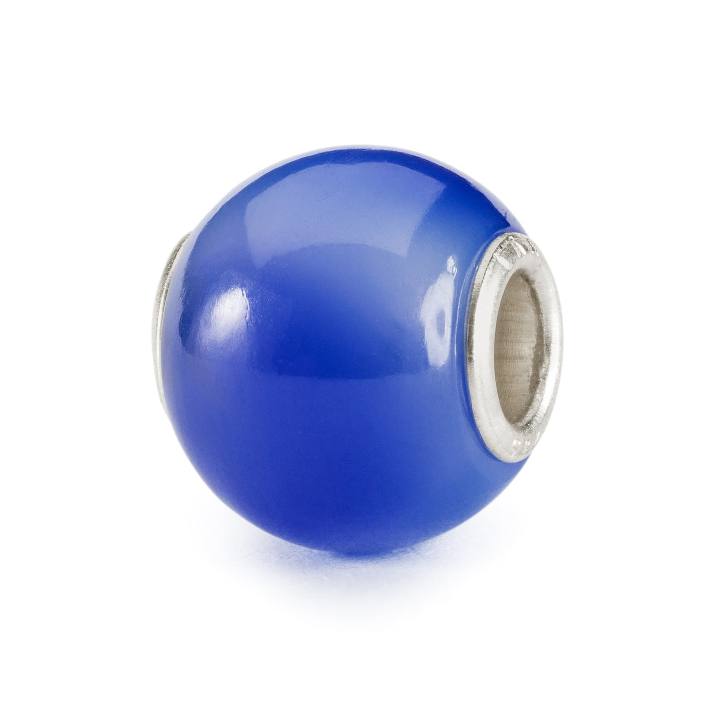 Runder blauer Achat