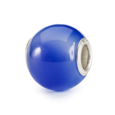 Runder blauer Achat
