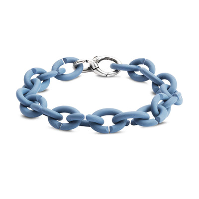 Meeresblau Silber Armband