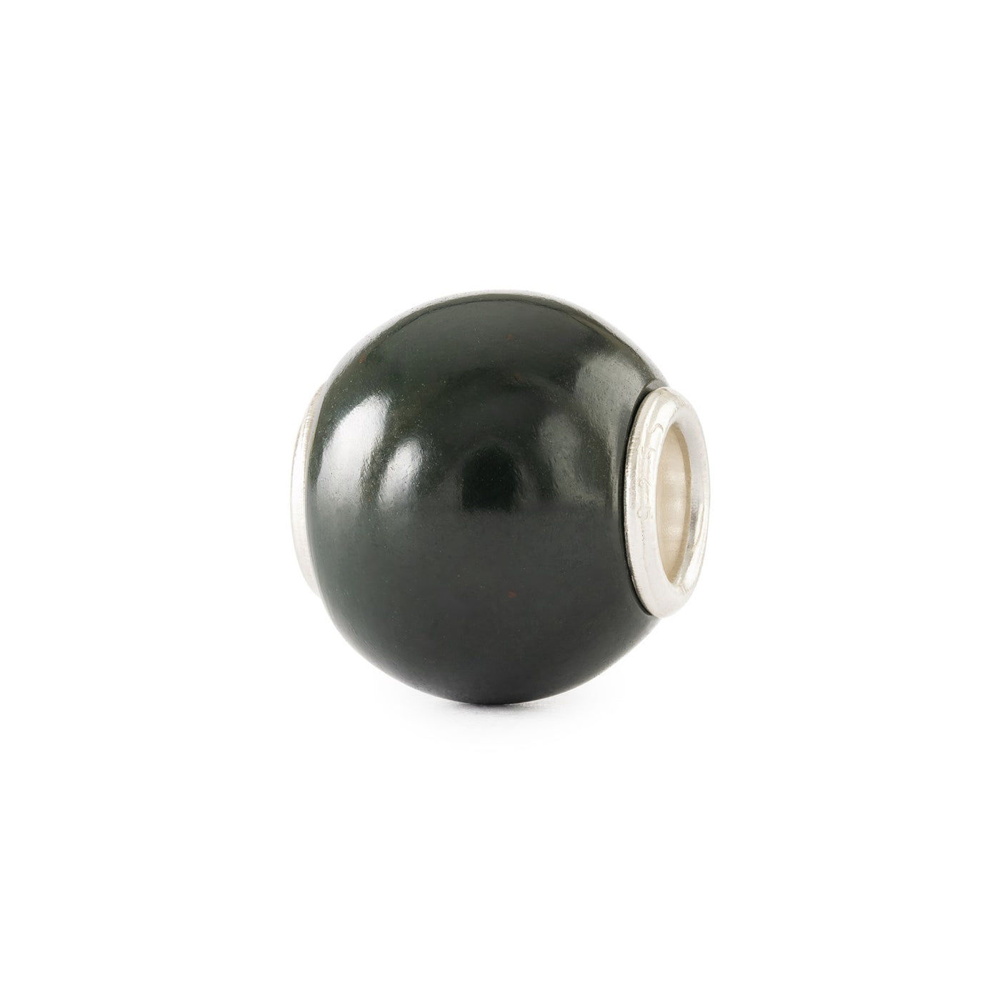 Runder Grüner Chalcedon