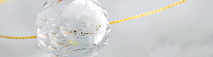 Sonnenfänger aus Glas mit eingraviertem Trollbeads Logo