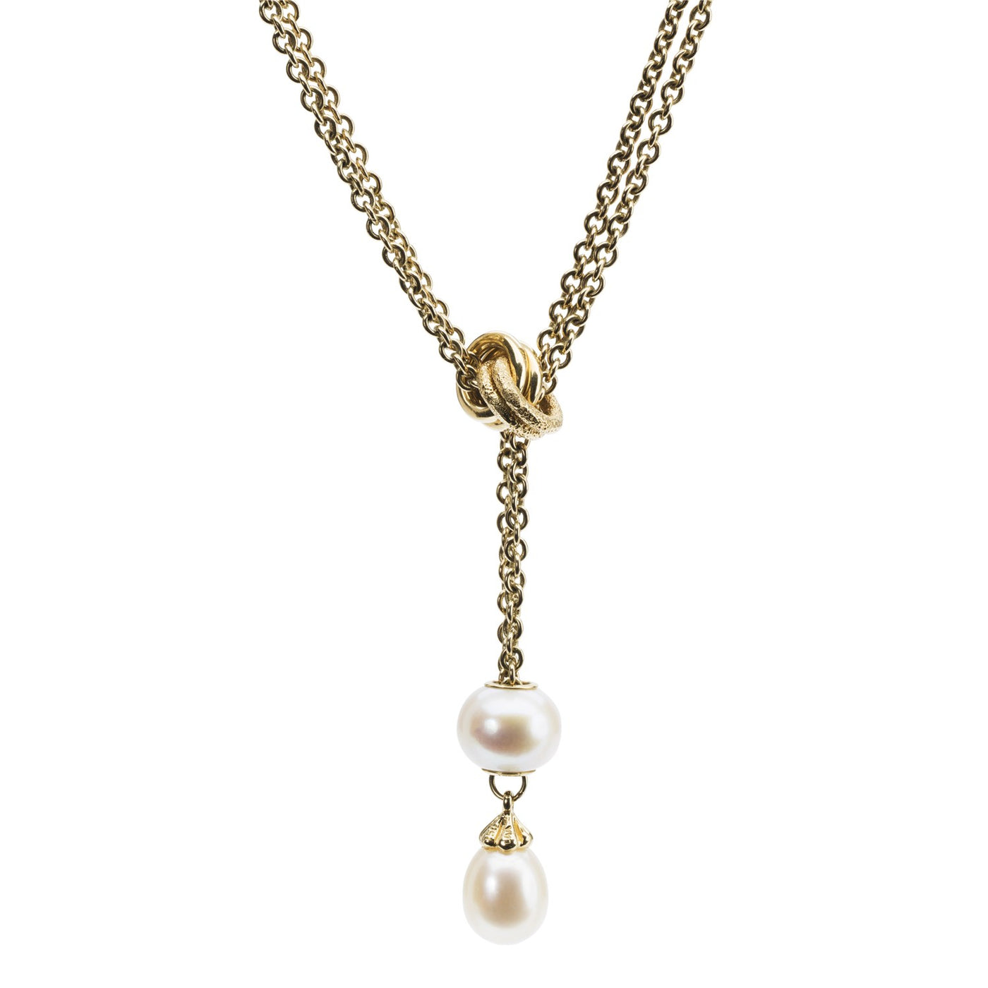 Fantasy Halskette mit Perle, Gold