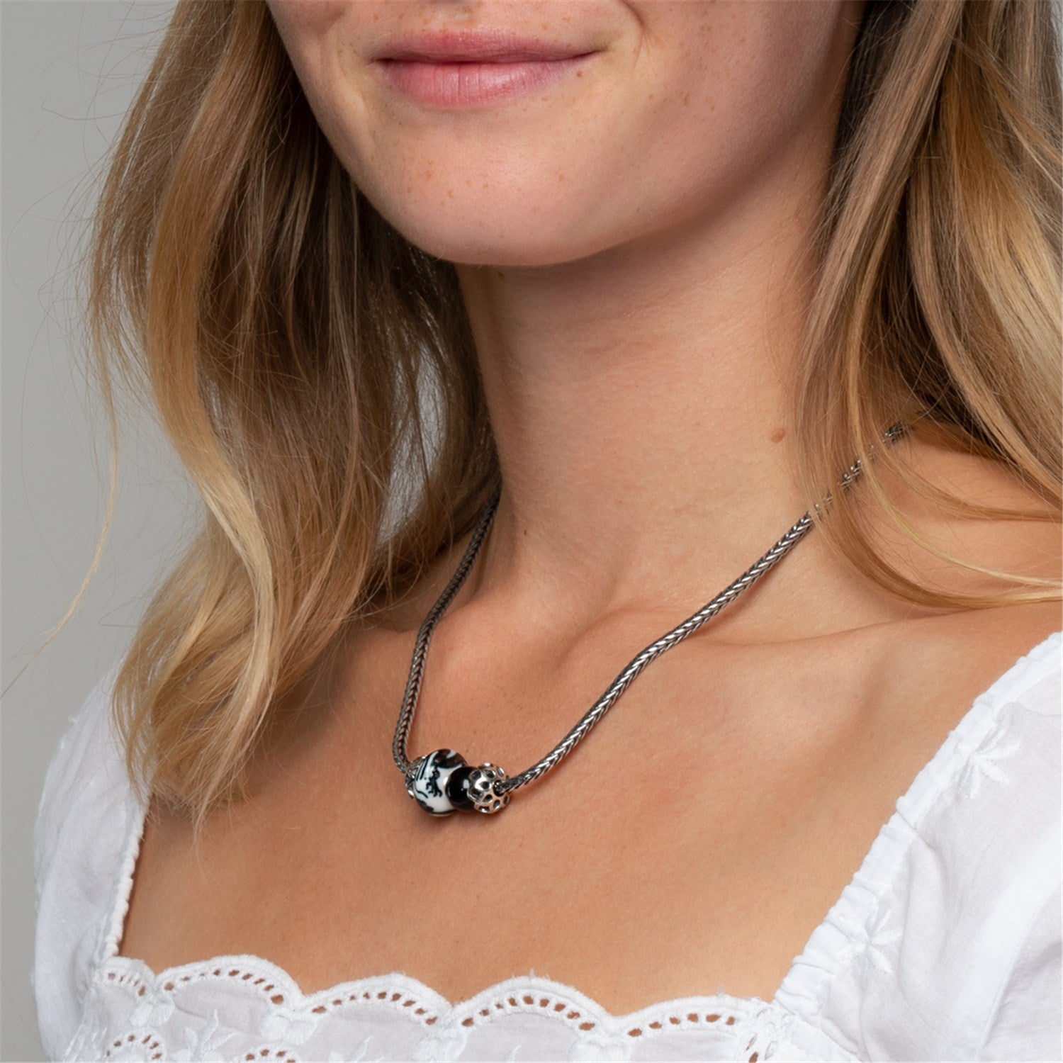 KALVICA 925 Sterling Silber Kugelkette Halskette Damen Silberkette mit Kugeln für Frauen Mädchen KALVICA 925 Sterling Silber Kugelkette Halskette Damen Silberkette mit Kugeln für Frauen Mädchen