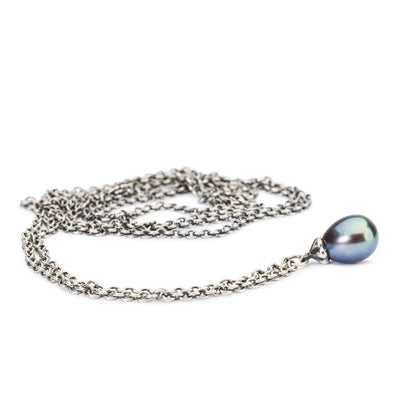 Fantasy Halskette mit Pfauen Perle