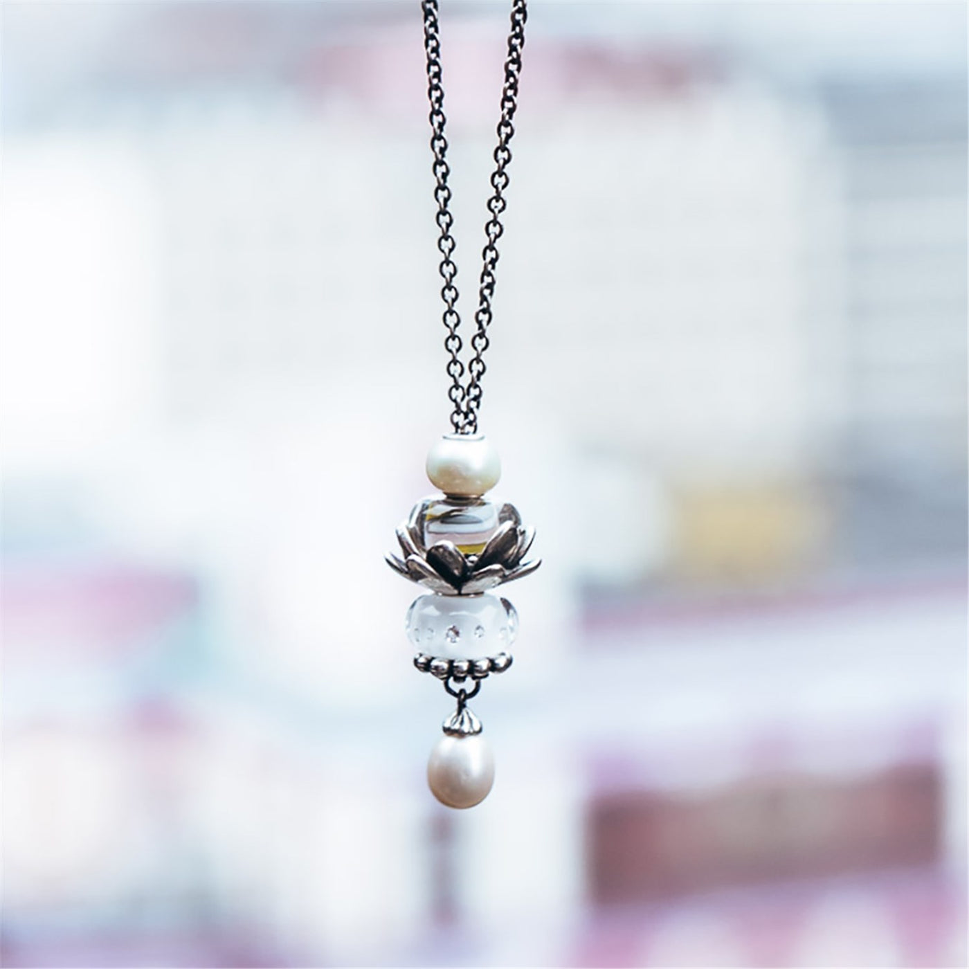 “Diamanten” Bead Weiß