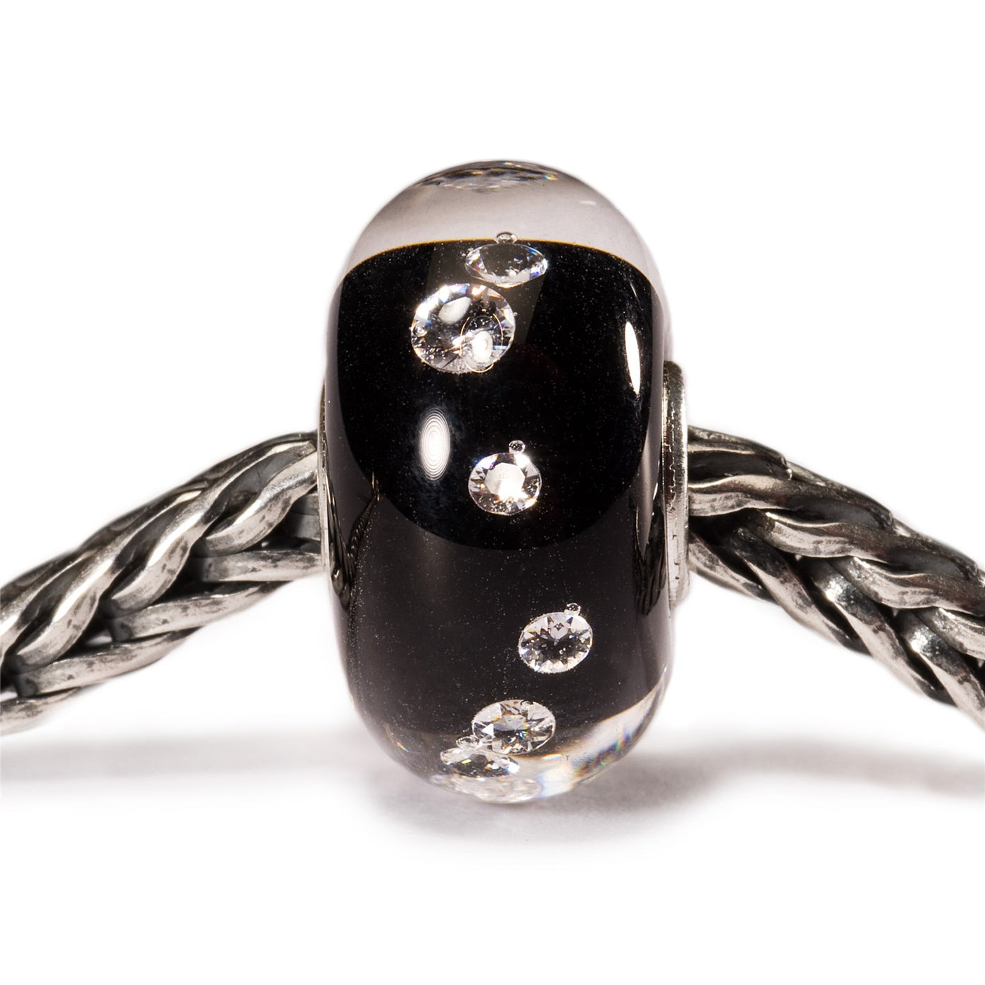 Diamanten Bead Schwarz