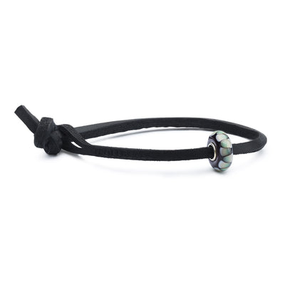 Unique Leder Armband, Schwarzer Pfeffer