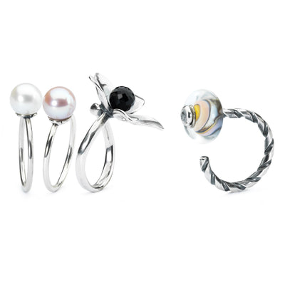 Rosa Perlen Ring