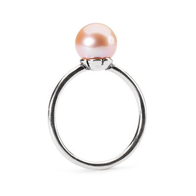 Rosa Perlen Ring