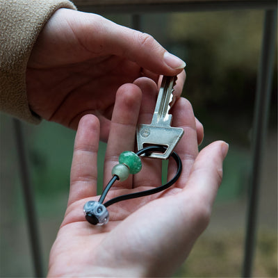 Unique Glasbead Schlüsselanhänger