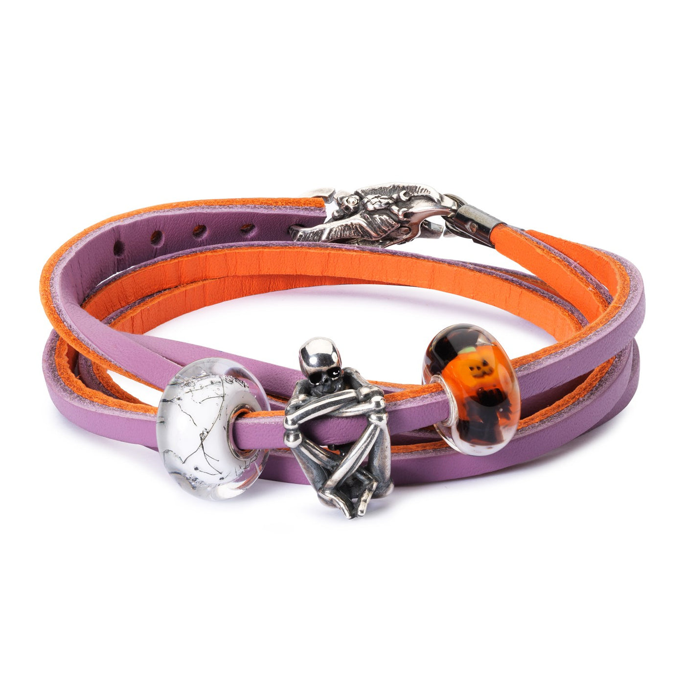 Lederarmband Kürbis/Traube